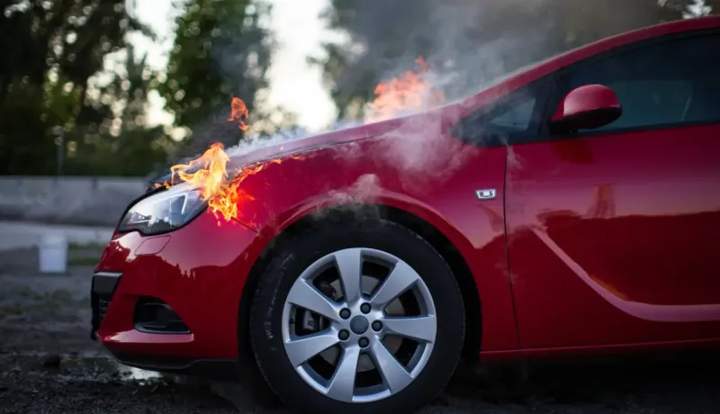 Enlèvement d'une voiture brûlée : sécurité, dépollution et destruction